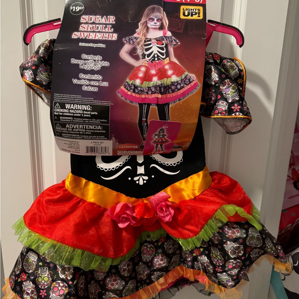 Sugar skull sweetie costume